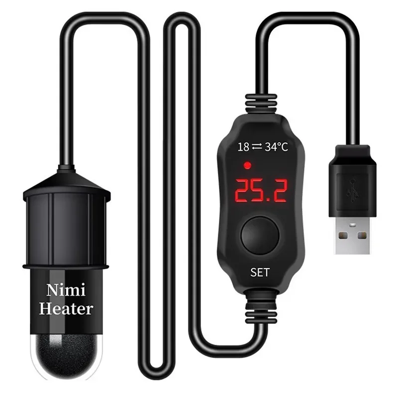 Aquarium Marine - Universele Mini Aquarium Verwarmingsstaaf Visbak Verwarming