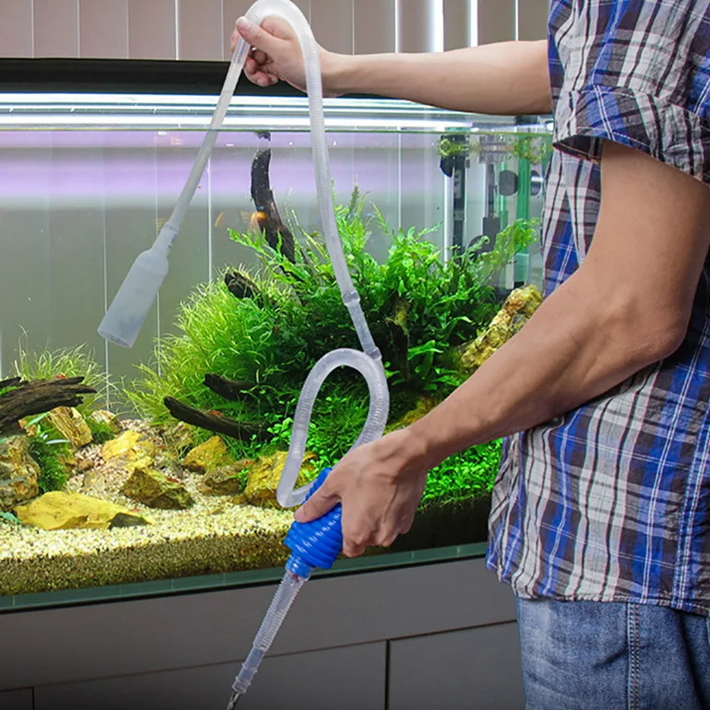 Marine Aquarium Vacuum - Aquarium Sifon Aquarium Sifon Stofzuiger Pomp