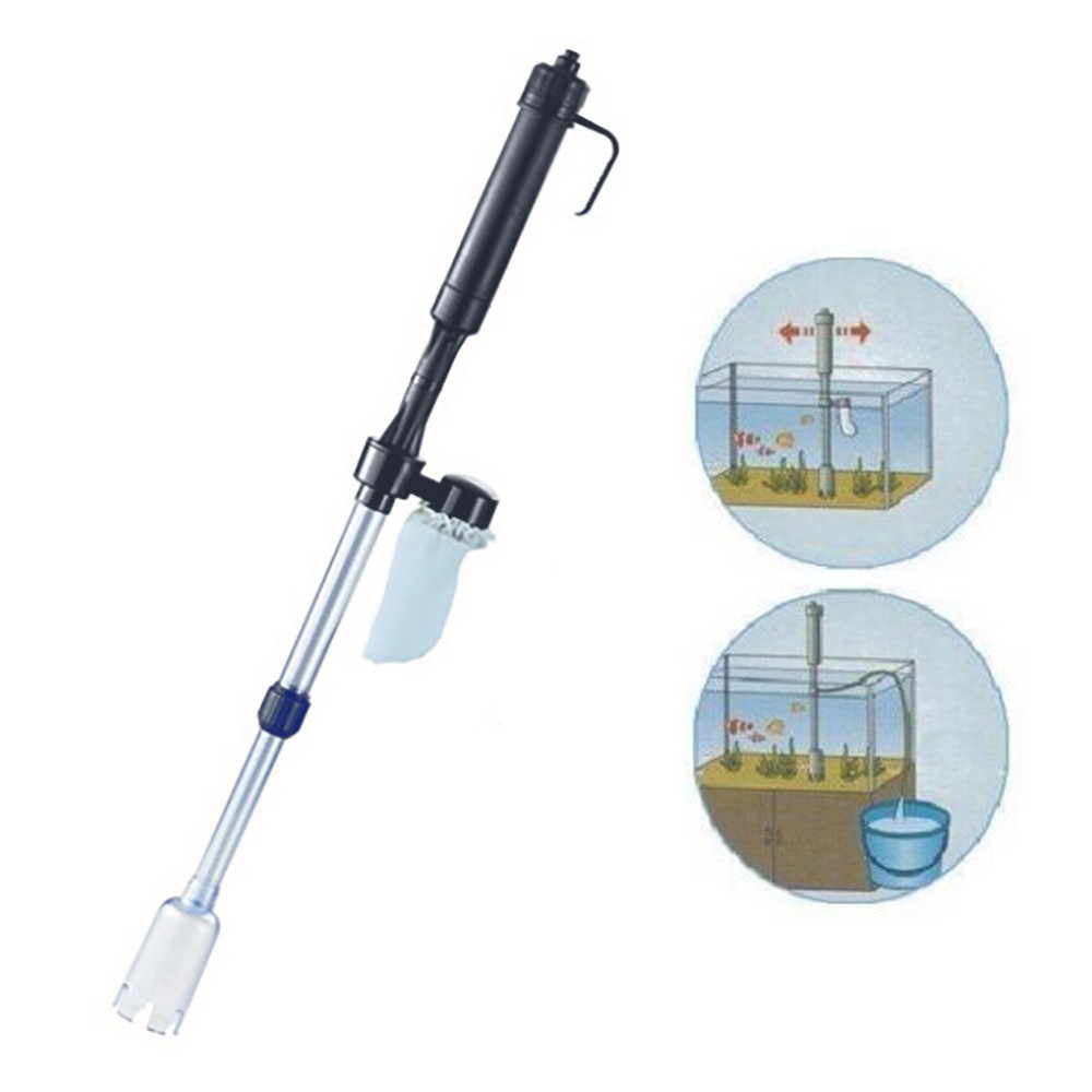 Marine Aquarium Vacuum - Aquarium Batterij Sifon Operated Fish Tank