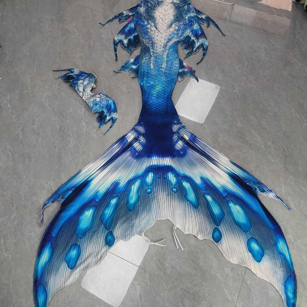 Aquarium & Marine Science Center - Originele kleurrijke zeemeerminstaart op maat gemaakt