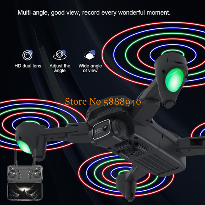 4K Dual Camera Luchtfoto WIFI  - Overflow Box Dual recensie en prijs