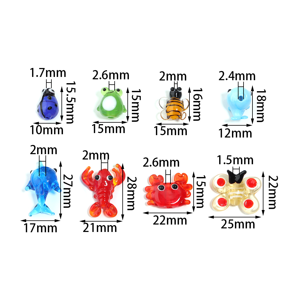 2 Stuks Glazen Hanger Zeediere - Aquarium Marine recensie en prijs