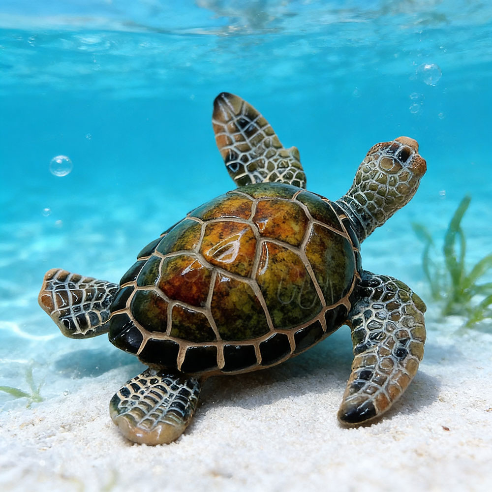 Oceaan zeeschildpad siliconen  - Marine Aquarium Epoxy recensie en prijs