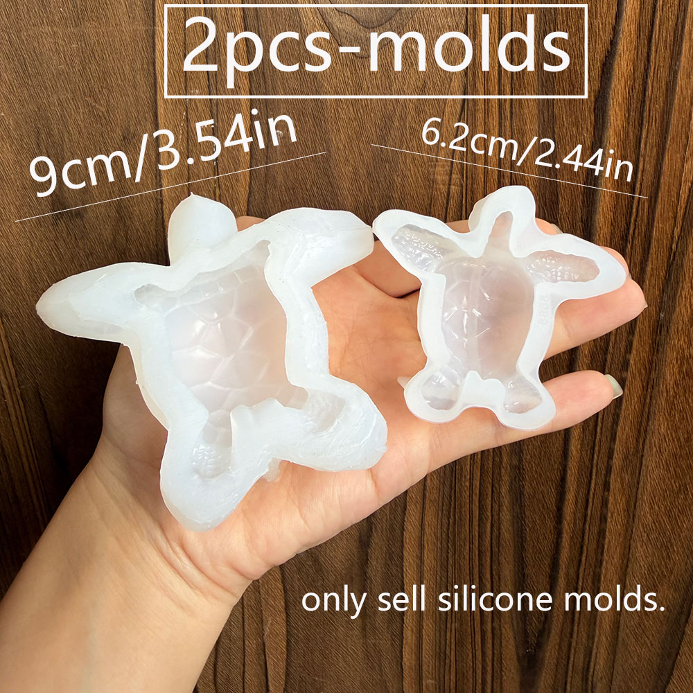 2 stuks zeeschildpad siliconen - Marine Aquarium Epoxy recensie en prijs