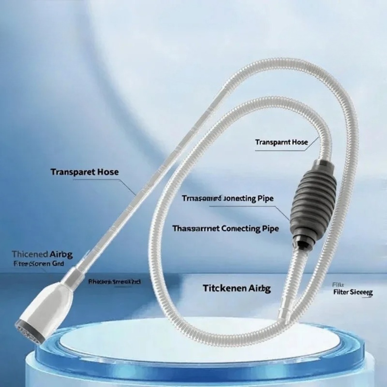 1.5/1.7/2.6m Aquarium Handmati - Marine Aquarium Vacuum recensie en prijs
