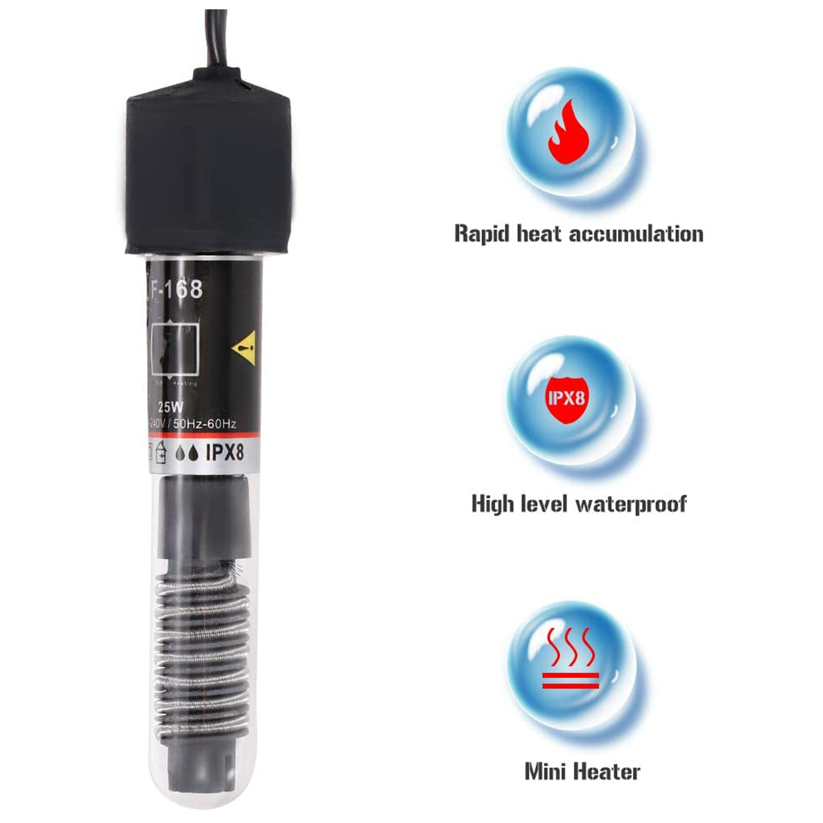 Mini Aquarium Heater Dompelpom - Marine Aquarium Nano recensie en prijs