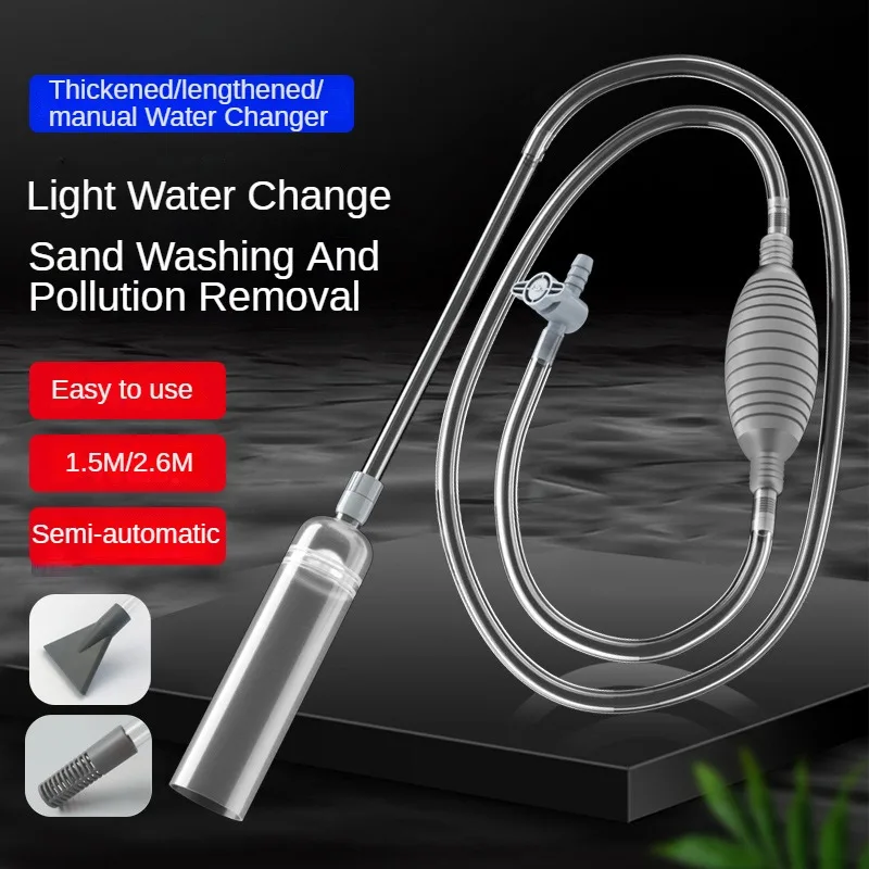 Aquarium Sifon Stofzuiger Aqua - Marine Aquarium Vacuum recensie en prijs