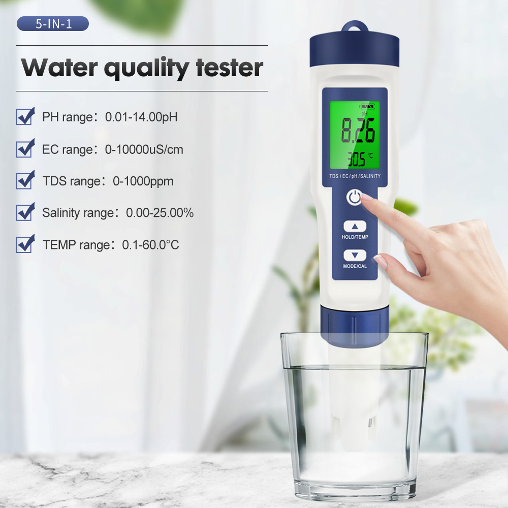 Professionele Waterkwaliteit T - Marine Aquarium Water Analyzer recensie en prijs