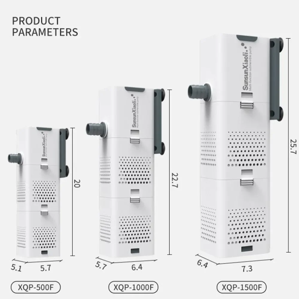3-in-1 aquariumfilterpomp Aqua - Marine Aquarium Nano recensie en prijs