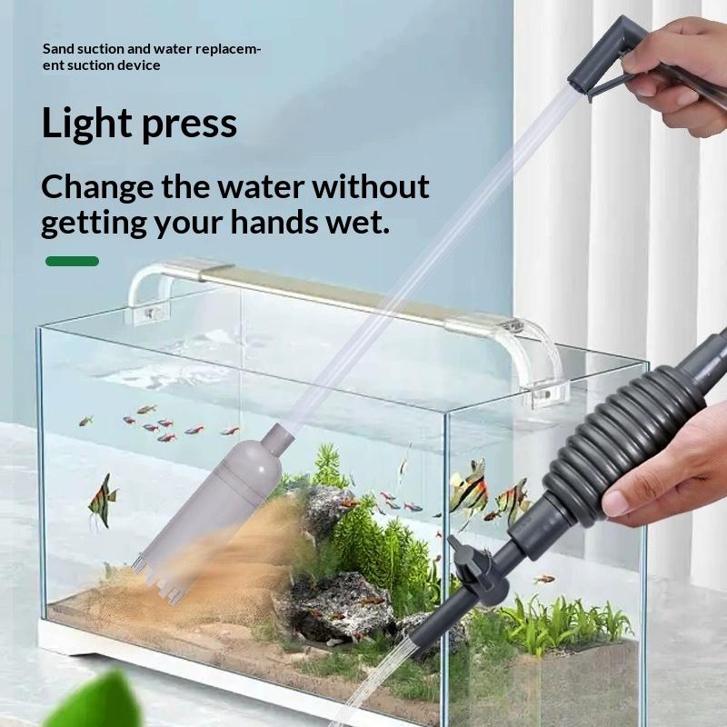 5-in-1 Visbak Sifon Grindreini - Marine Aquarium Vacuum recensie en prijs
