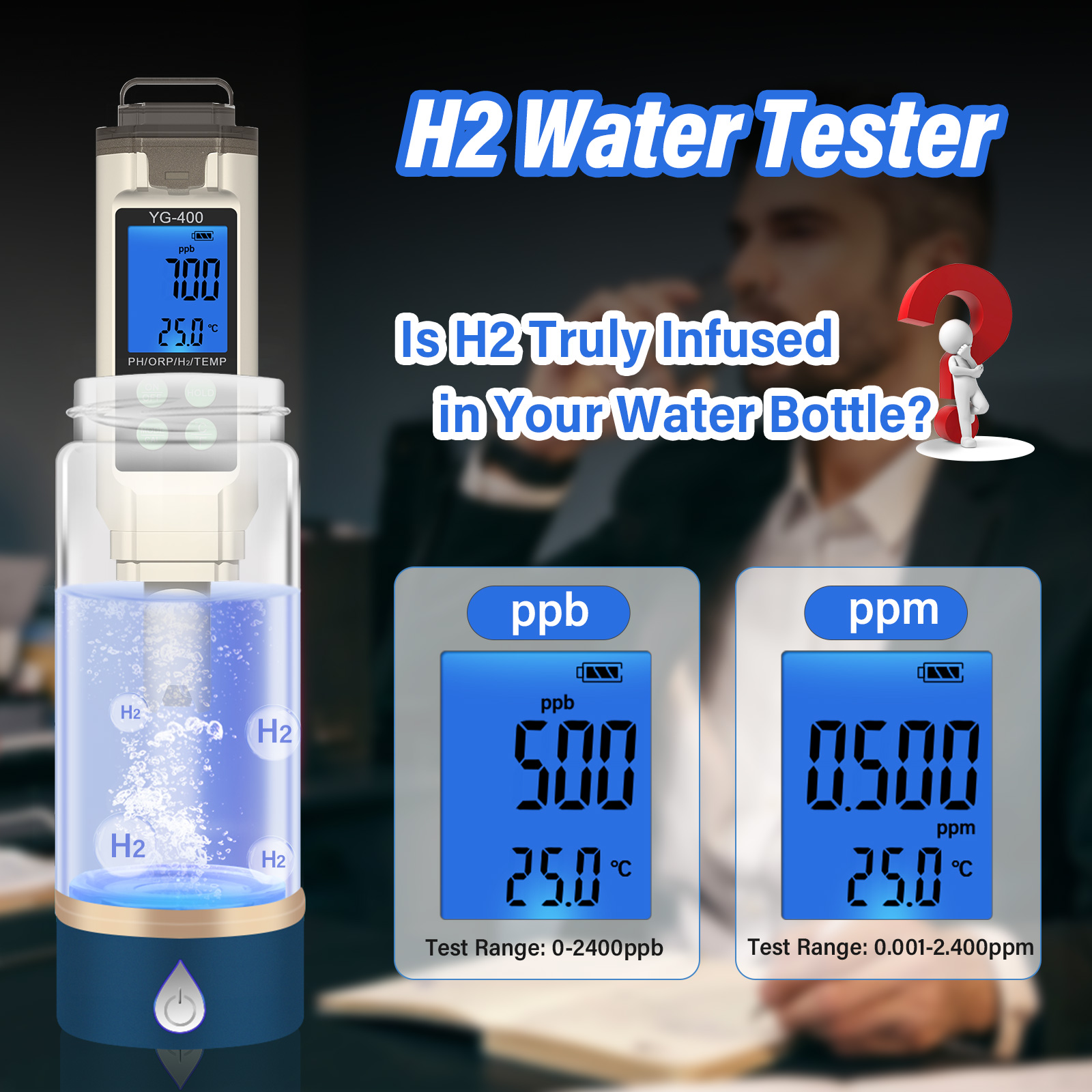 Yieryi 4 in 1 Digitale PH ORP  - Marine Aquarium Water Analyzer recensie en prijs