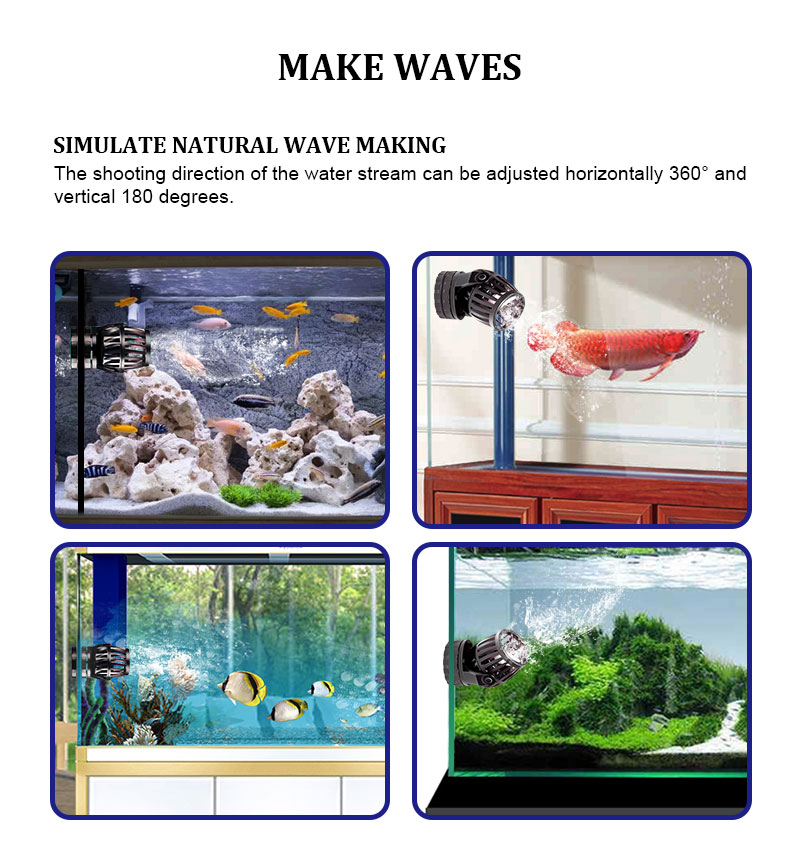 LBS-30 Wave Maker stromingspom - Marine Aquarium Wave Maker recensie en prijs