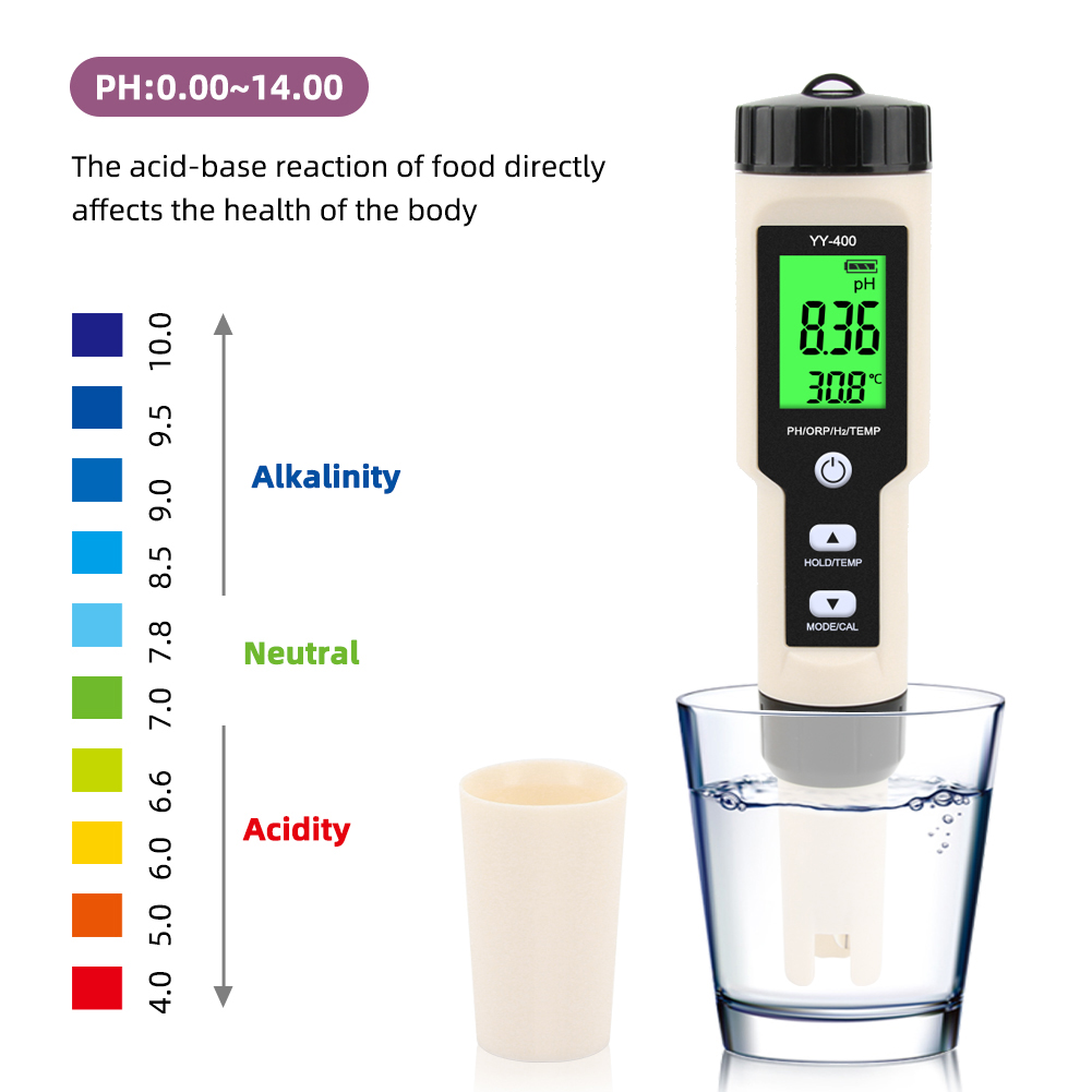 4 In 1 YY-400 Ph/Orp/H2 & Tem  - Marine Aquarium Water Analyzer recensie en prijs